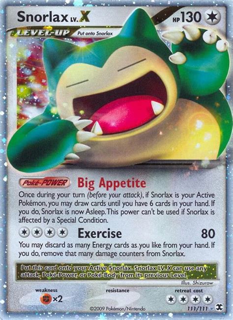 snorlax lv x price